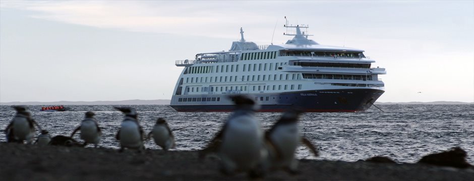 Cruzeiro Stella Australis ( Rota de Ushuaia a Punta Arenas 4dias/3noites)