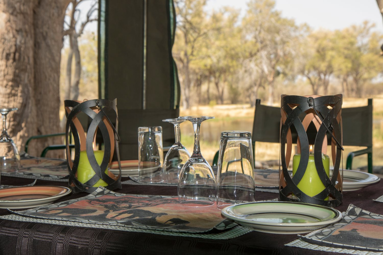 Acampamento mesa